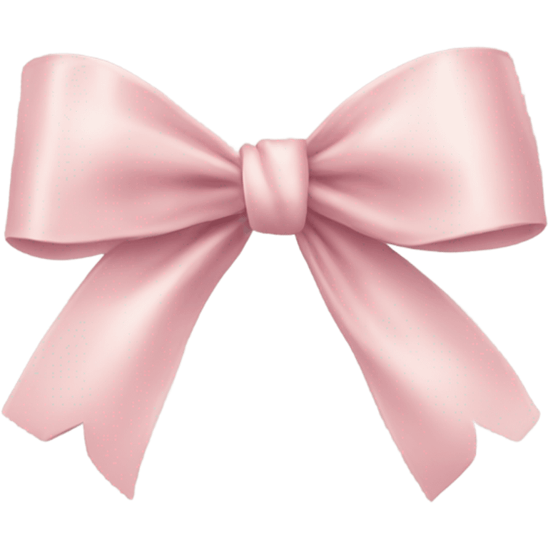 soft pink ribon emoji