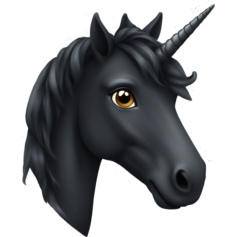 Black unicorn  emoji