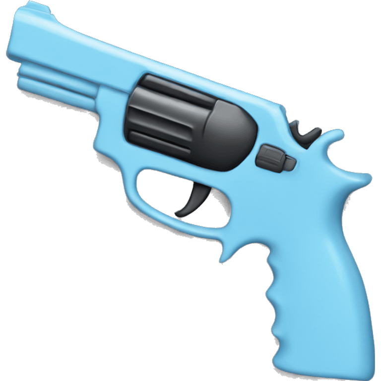 baby blue gun emoji