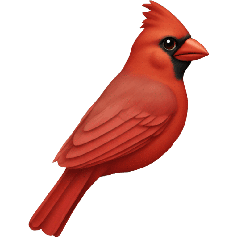 Female cardinal  emoji