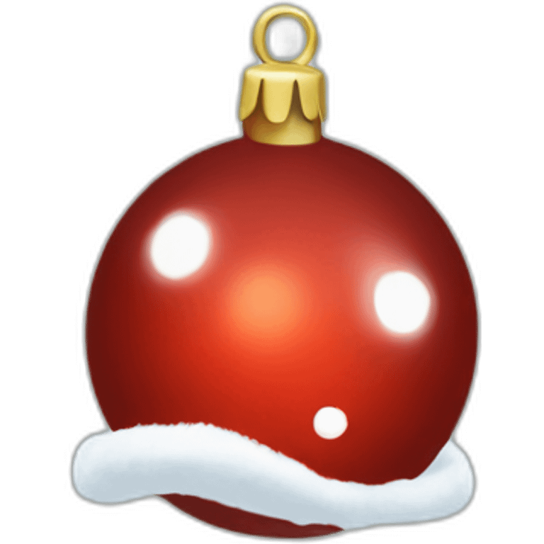 rollerads christmas ball emoji