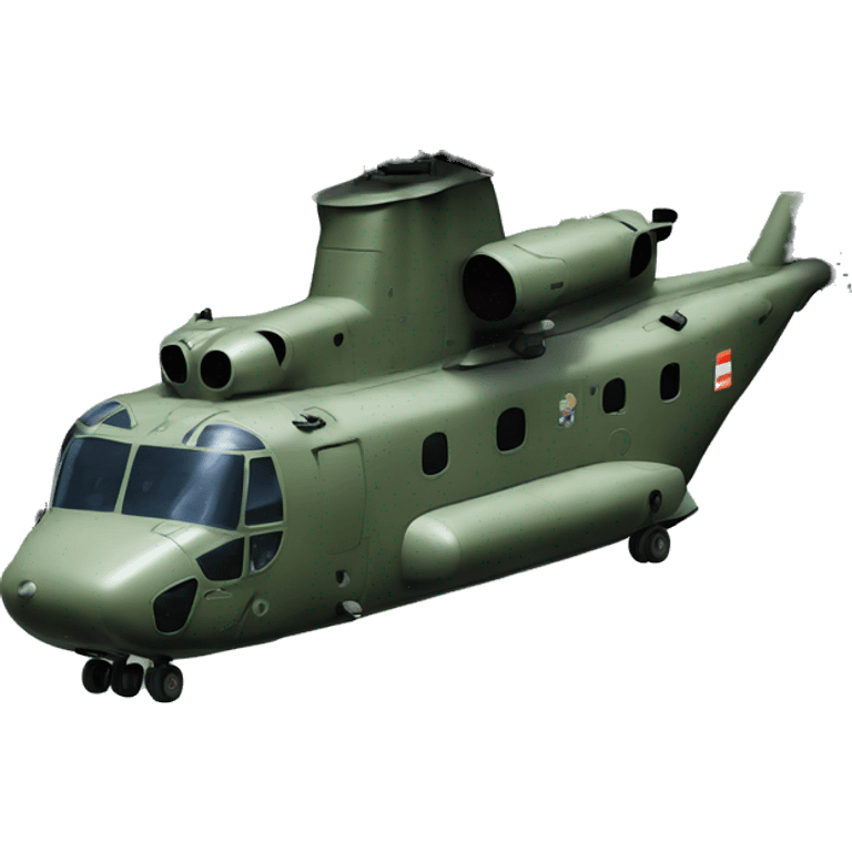 Chinook helicopter emoji