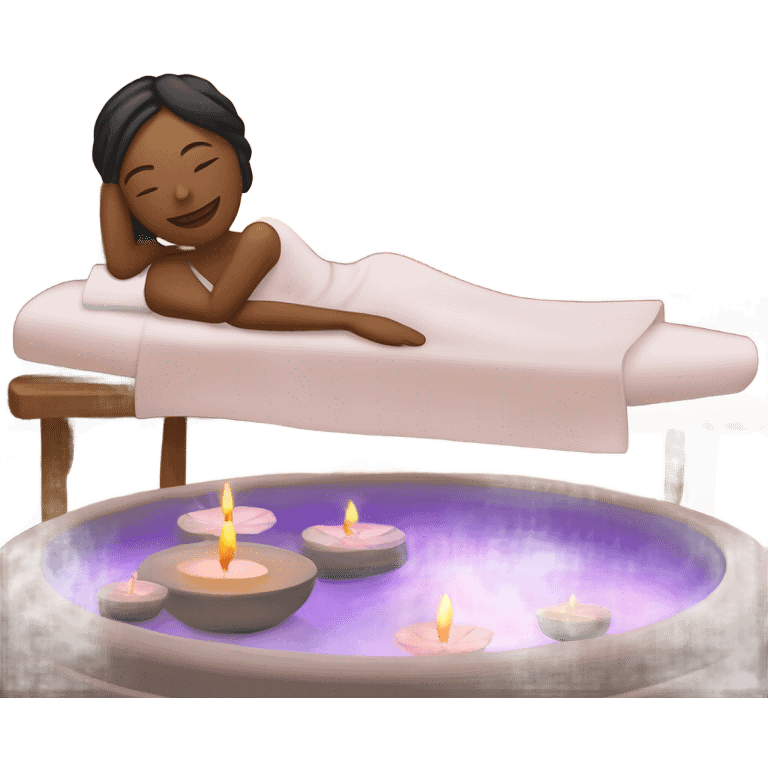 Have a wonderful spa day  emoji