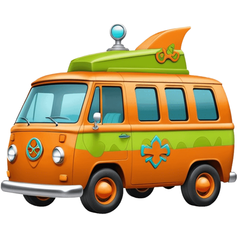 Scooby doo mystery machine emoji