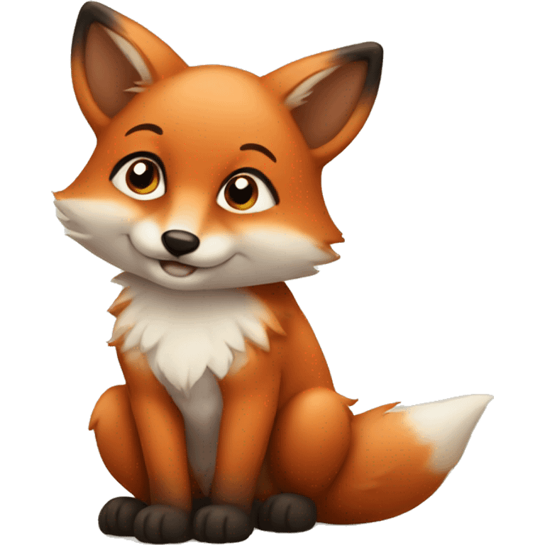 Baby fox emoji