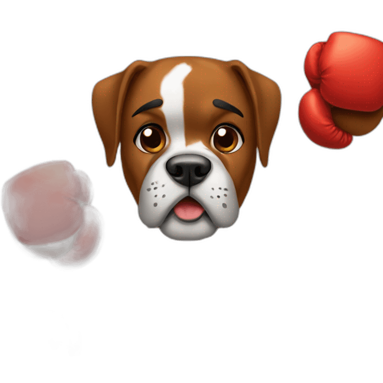 Boxer emoji