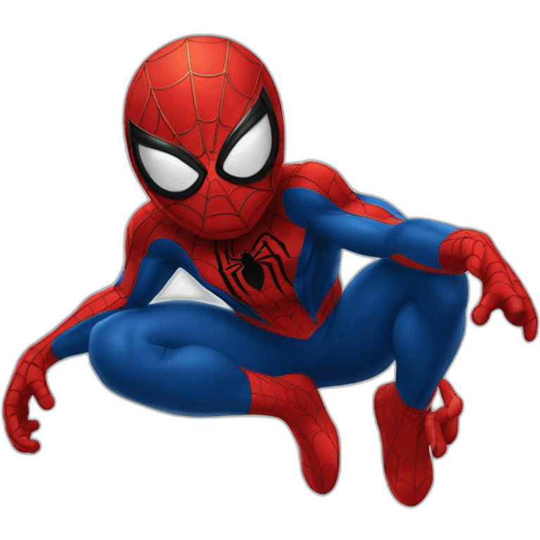 Spiderman-say-hello emoji