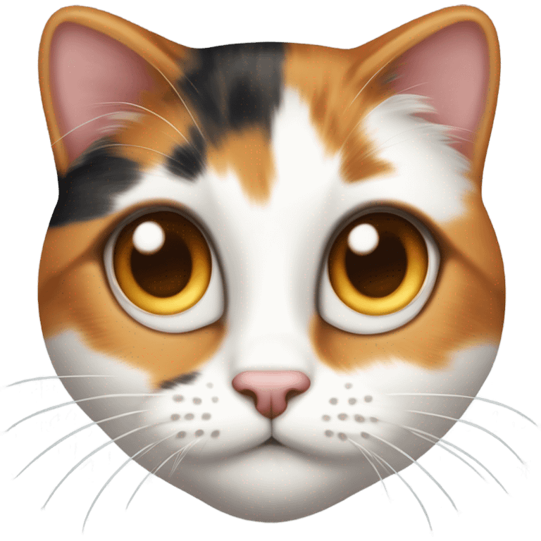 Calico cat emoji