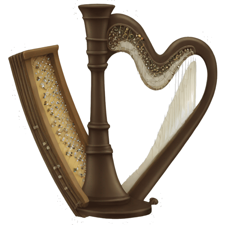 beatuful harp emoji