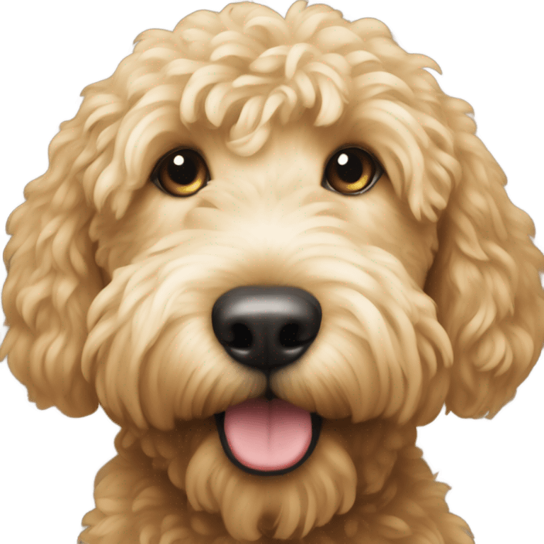 Golden doodle  emoji