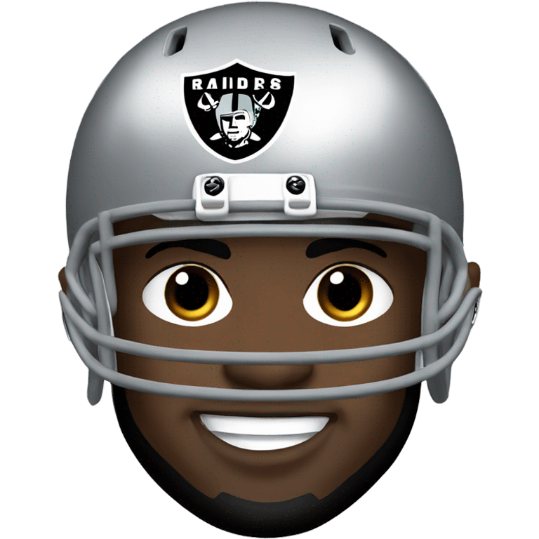 las vegas raiders player  emoji