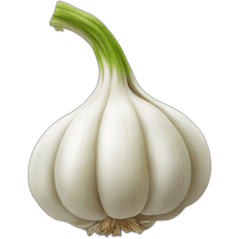 slimy garlic emoji