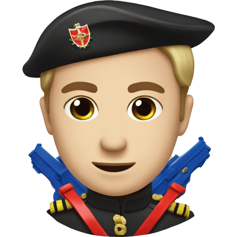 Create an emoji for rappresent "Arma dei Carabinieri" emoji