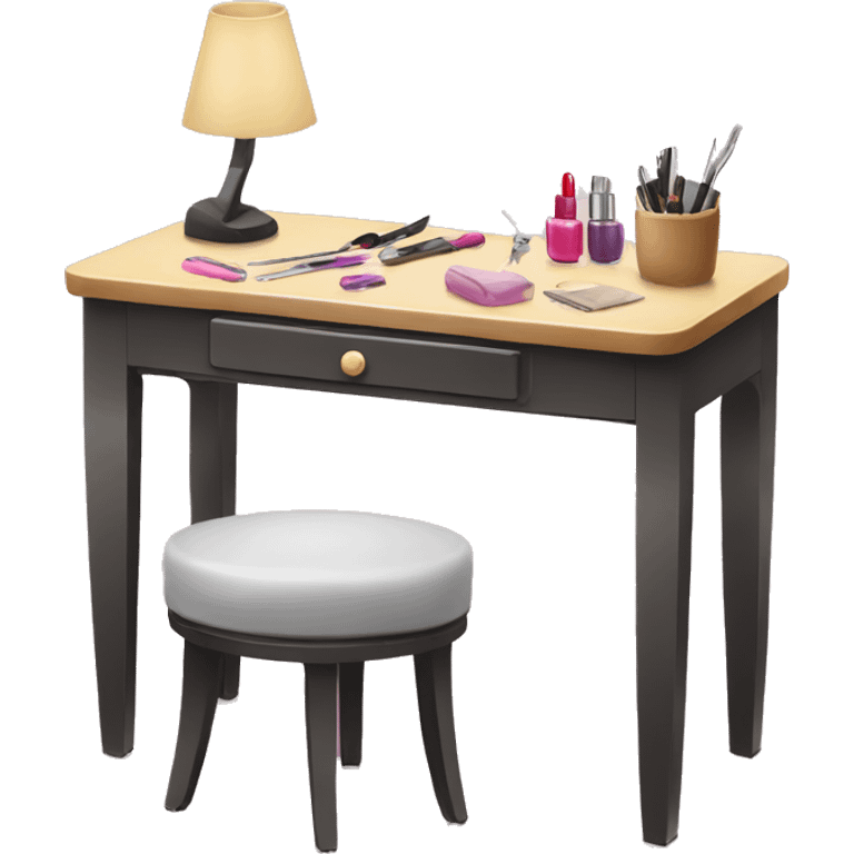 Manicure table  emoji