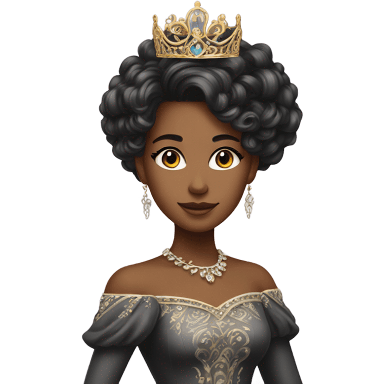 black princess emoji