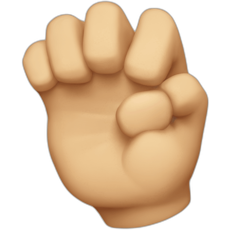 circle fingers punch game emoji