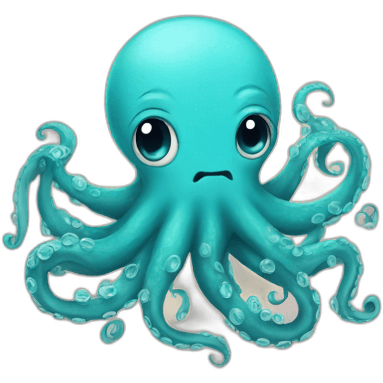 Cute octopus emoji