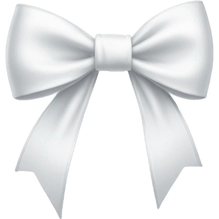 white bow emoji