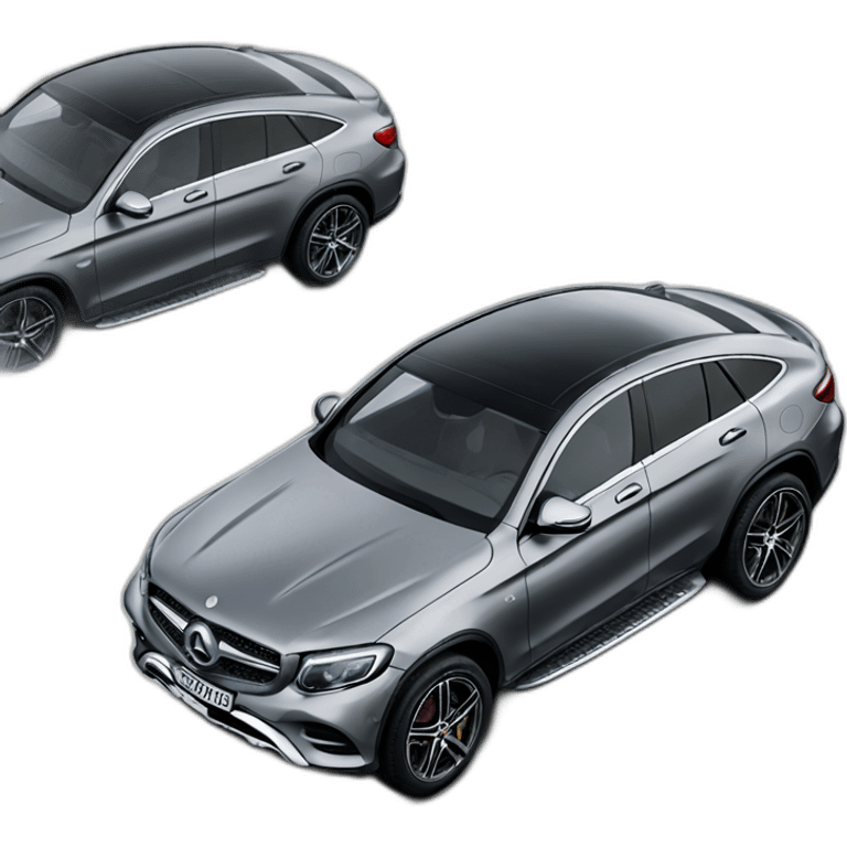 Gray glc 300 coupe amg emoji