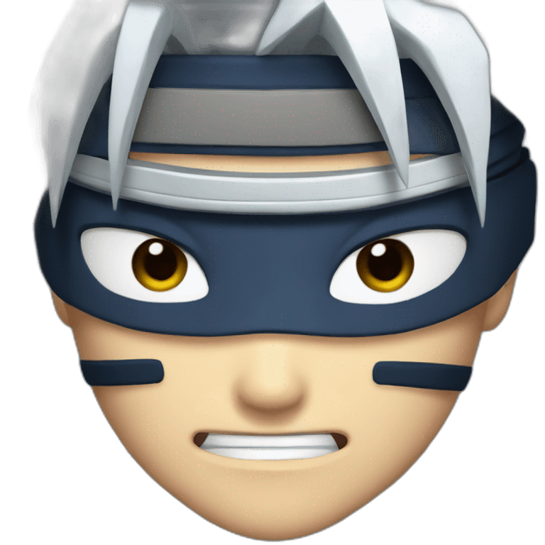 Kakashi face emoji