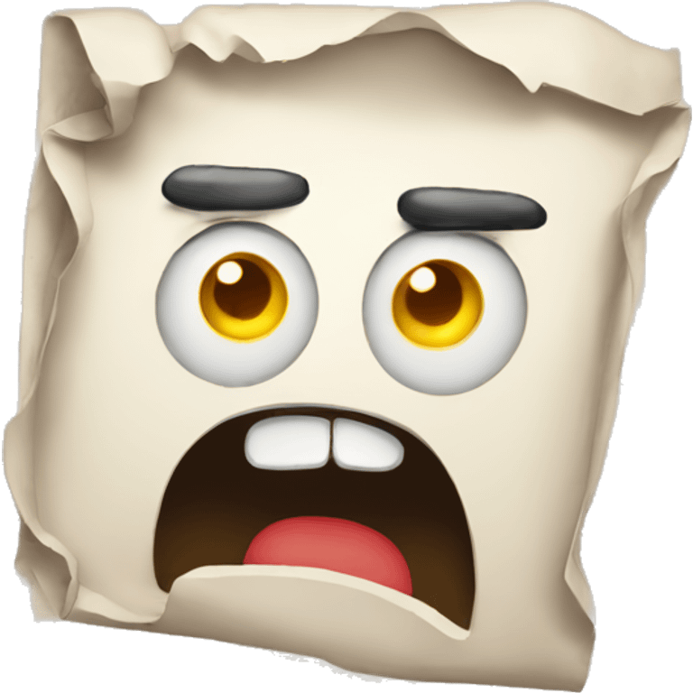 angry newspaper emoji