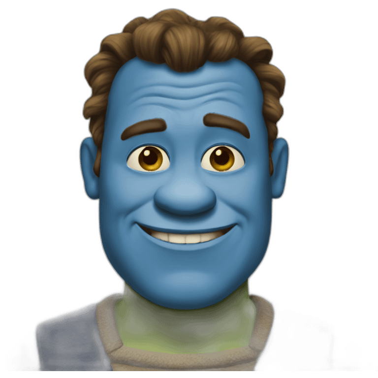 blue-shrek emoji