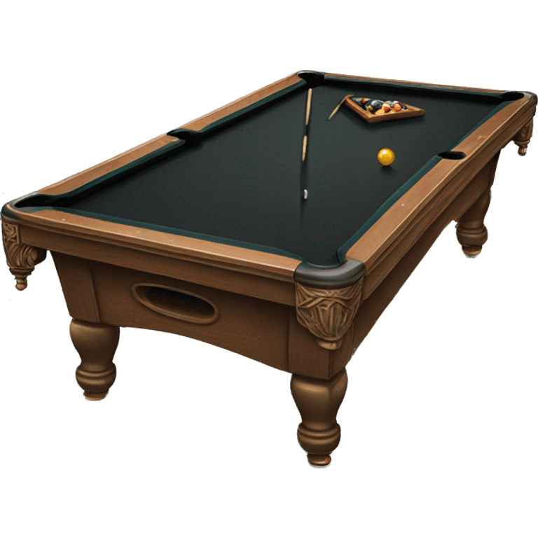 Pool table emoji