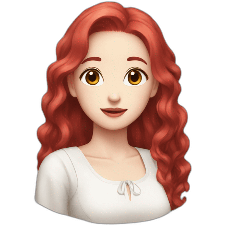 loona yves red hair emoji