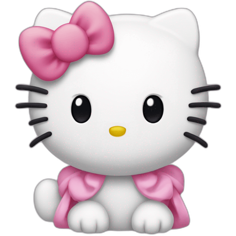 hello kitty no mouth emoji