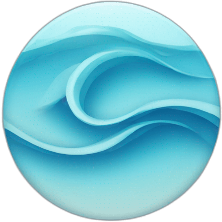 circular water waves emoji