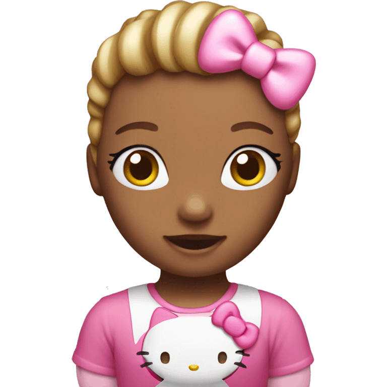 pink hello kitty  emoji