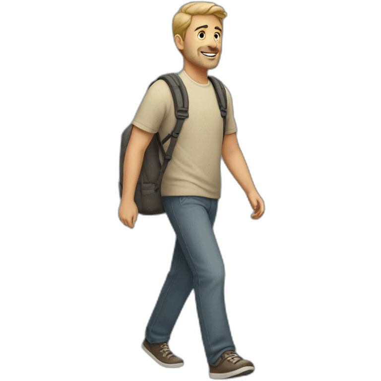 Walking dad emoji