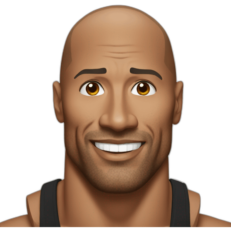 dwayne Johnson emoji