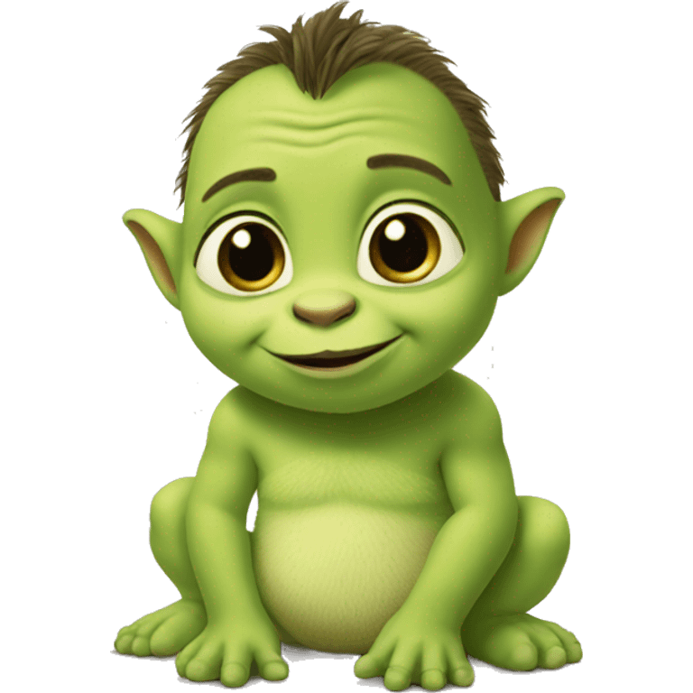 baby shreck emoji