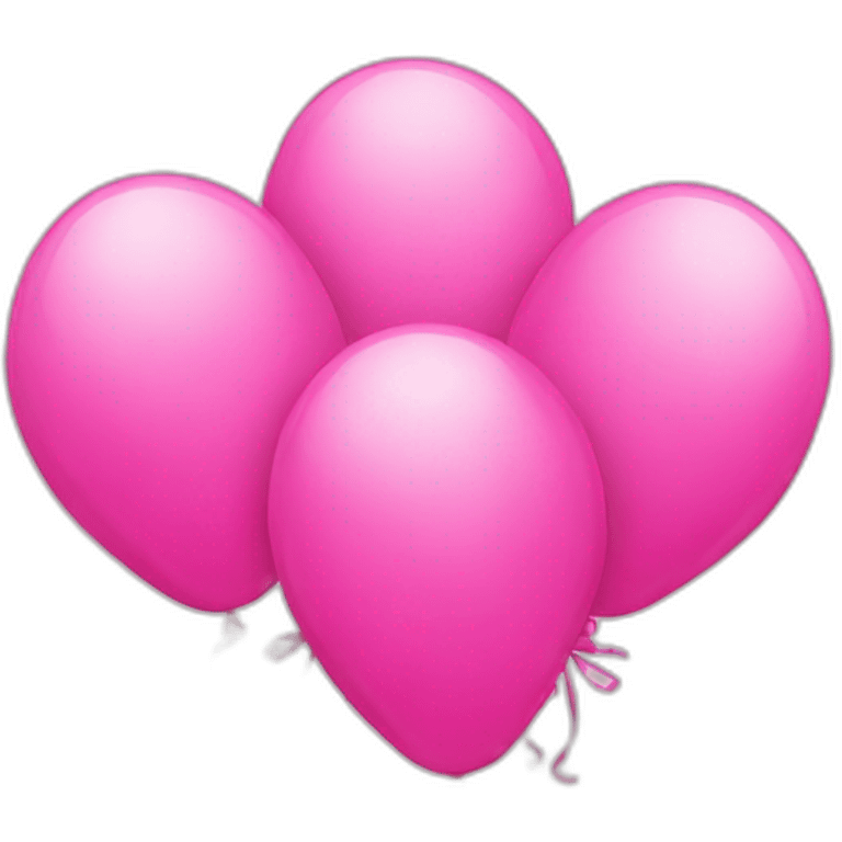 pink balloons emoji