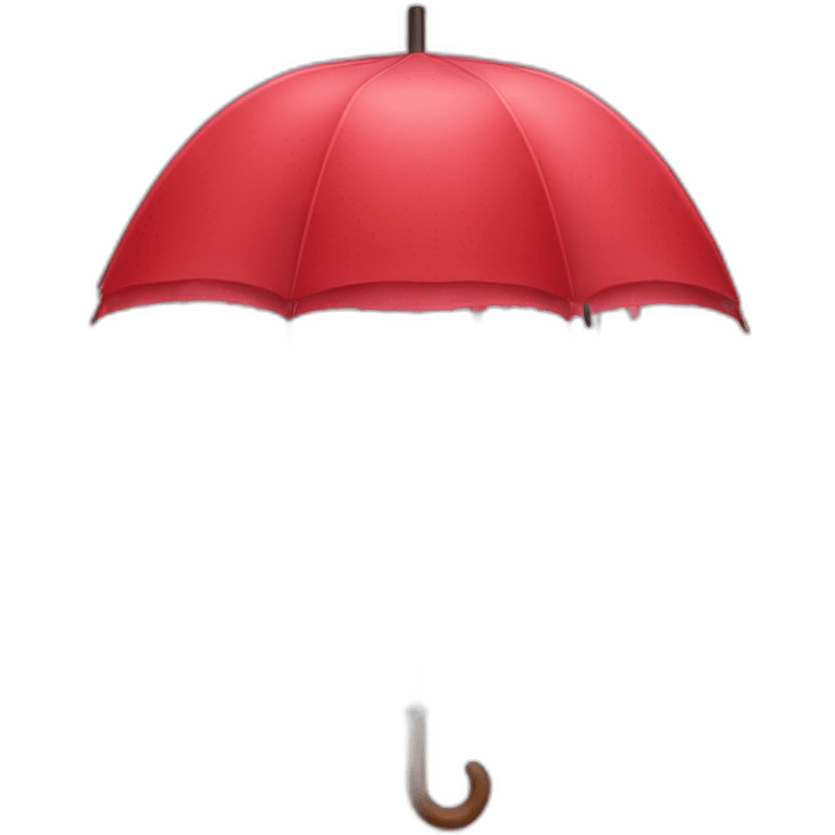 Love rain umbrella emoji