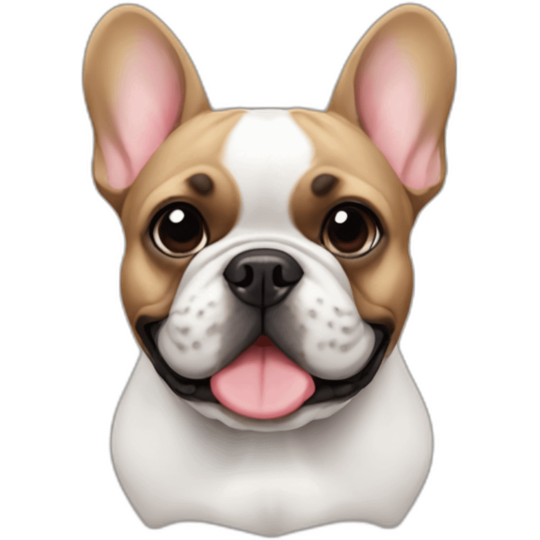 French bulldog  emoji