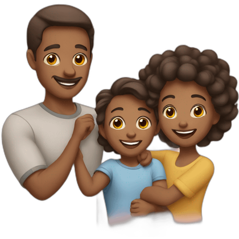 Happy family emoji