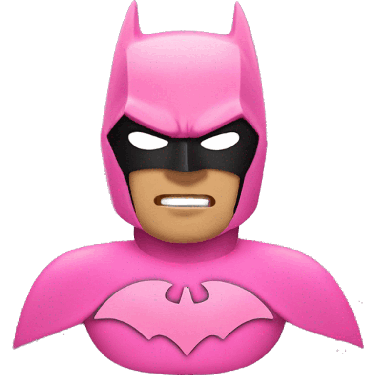 pink batman emoji