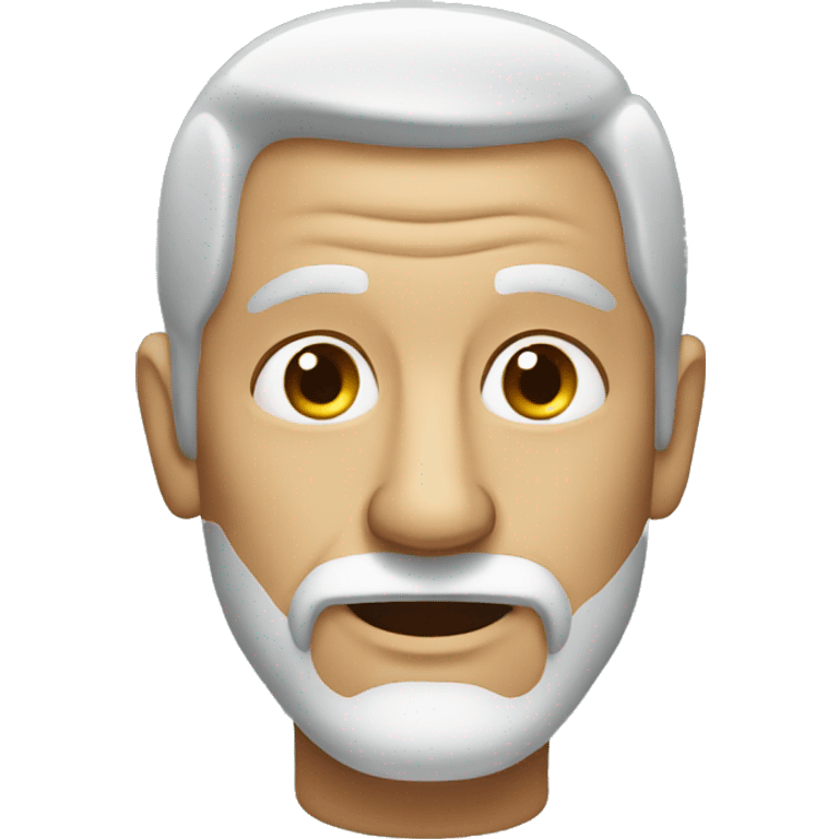 Old man with goatee  emoji