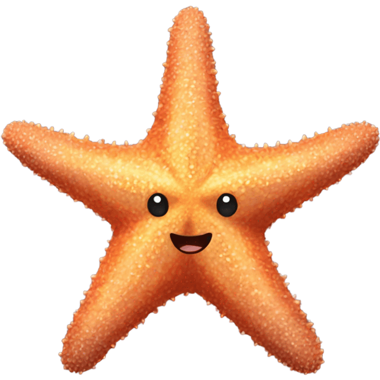 Hairy starfish emoji