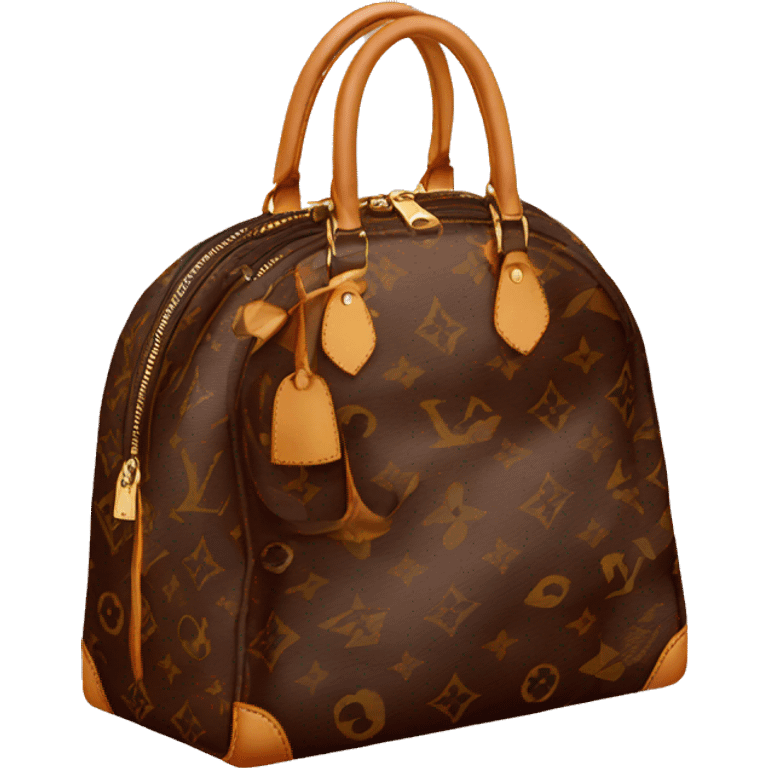 louis vuitton tote emoji