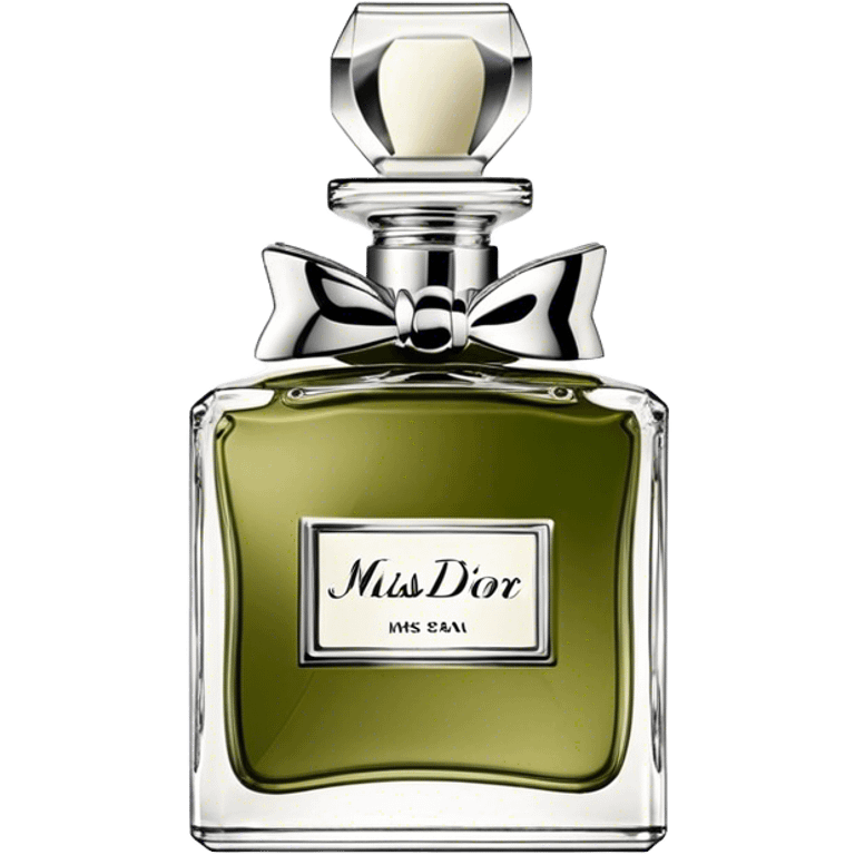 Miss dior perfume olive color  emoji