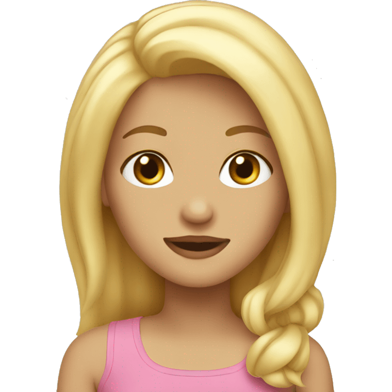 blonde girl emoji