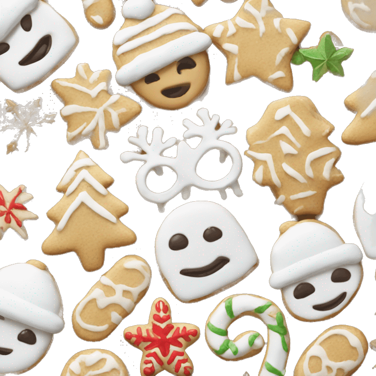 Christmas cookies emoji