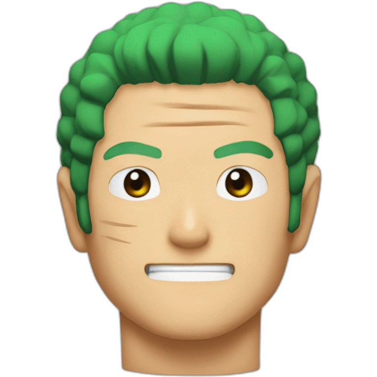 Roronoa zoro from one piece emoji