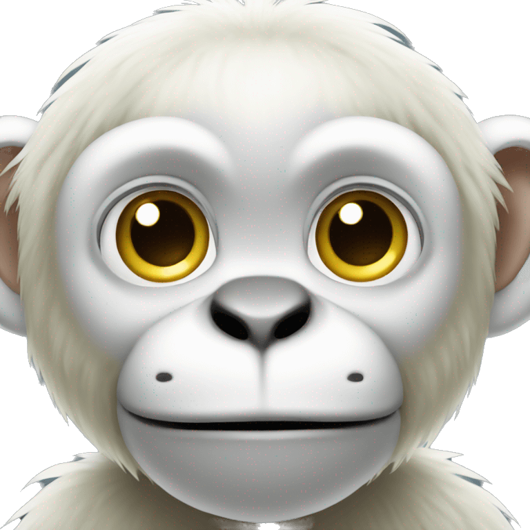 White monkey emoji