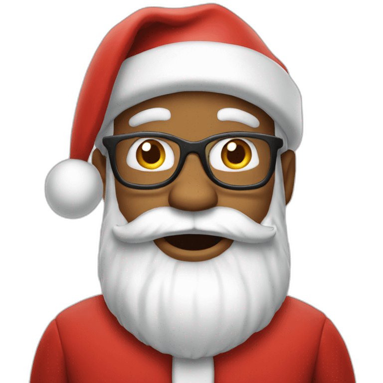 Santa clause emoji