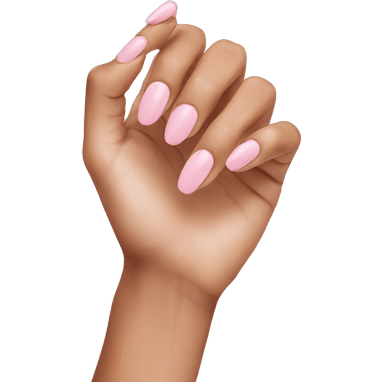 Light pink nails emoji