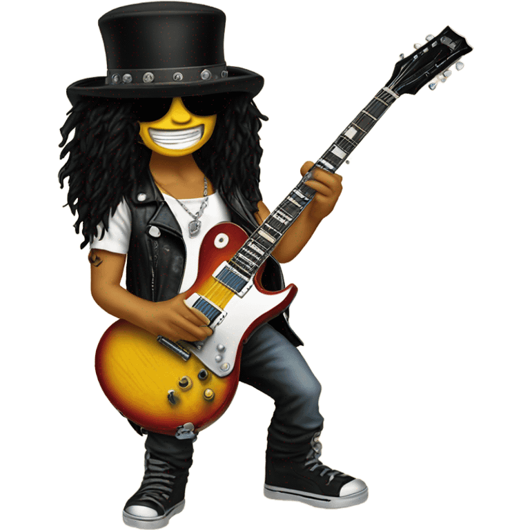 slash from guns n’ roses smiley emoji